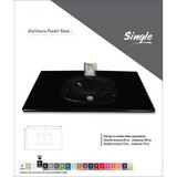 Duru Cam Cam Lavabo Single Modeli 100X56 cm