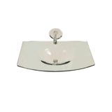 Duru Cam Dore Modeli 70x56 cm Cam Lavabo