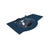 Duru Cam Kristal Modeli 80x56 cm Cam Lavabo