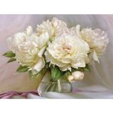 Duru Çiçek Sayılarla Boyama Seti 50x65 cm (Tuvale Gerili)