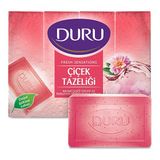 Duru Çiçek Tazeliği Duş Sabunu 4 Adet 600 Gr Doğal Bitkisel İçerik ile Cilt Koruma