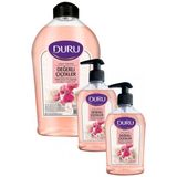 Duru Çiçek Terapisi Değerli Çiçekler 1500 ml+1500 ml+300 ml Sıvı Sabun