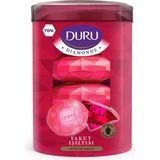 Duru Diamond Series 4X90GR Kırmızı Güzellik Sabunu 3 Adet Premium Malzeme ile Işıltılı