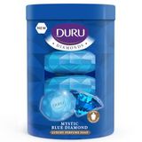 DURU Diamonds Mystic Blue Sabun, 90Gramx4