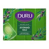 Duru Doğal Zeytinyağlı Banyo Sabunu - Bitkisel İçerik, Cilt Dostu, 4'lü Paket, 600 gr