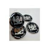 DURU DORUK Junction Produce Jant Göbeği Arması 60mm Alüminyum Siyah 4 Lü Set