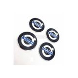 DURU DORUK Volvo Jant Göbeği Arması 60mm Mavi Siyah Alüminyum 4 Lü Set