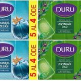Duru Duş Sabun Okyanus 750 gr 2 Adet + Zeytinyağlı 750 gr 2 Adet