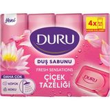 Duru Duş Sabunu Fresh Çiçek Tazeliği 4X150 G (5 Adet)