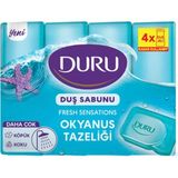 Duru Duş Sabunu Fresh Okyanus Esintisi 4X150 G (5 Adet)
