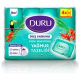 Duru Duş Sabunu Yağmur Ormanları 4'lü Doğal Bitki Özleriyle Cilt Bakımına Özel Formül
