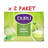 DURU FRESH SENSATION MİSKET LİMONU DUŞ SABUNU 4*150 GR 2 PAKET