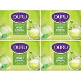 Duru Fresh Sensations 16'lı Misket Limonu 4x600 gr Duş Sabunu
