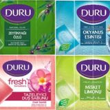 Duru Fresh Sensations Çeşitleri Duş Sabunu 150 Gr 4'lü Paket 600 Gr ( 1+1+1+1 Toplam 4 Adet )