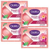 Duru Fresh Sensations Çiçek Tazeliği 4x600 gr Duş Sabunu