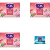 Duru Fresh Sensations Çiçek Tazeliği Sabun 3X600 (Duru Okyanus Esintisi Hediyeli)