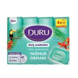 DURU Fresh Sensations Extra Yağmur Ormanı Sabun, 150 Gramx4