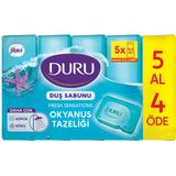 Duru Fresh Sensations Okyanus Esintisi Duş Sabunu 5 x 150 G 3 Adet