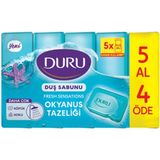 Duru Fresh Sensations Okyanus Esintisi Duş Sabunu 5 x 150 G 4 Adet