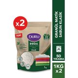 Duru Granül Matik Sabun Klasik 2 kg x 50 Yıkama Vegan Standart Koku ile Ultra Temizlik