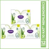 Duru Hydro Pure Aloe Vera 12 Adet Şeffaf Cilt Bakım Sabunu 12x135 Gr Gluten,Hayvansal Yağ İçermez - Yeşil
