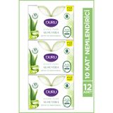 Duru Hydro Pure Aloe Vera 12 Adet Şeffaf Cilt Bakım Sabunu 12x135 Gr