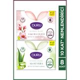 Duru Hydro Pure Aloe Vera & Sakura 8 Adet Şeffaf Cilt Bakım Sabunu 8x135 Gr