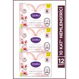 Duru Hydro Pure Sakura Çiçeği 12 Adet Şeffaf Cilt Bakım Sabunu 12x135 Gr