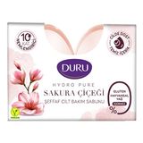 Duru Hydro Pure Sakura Sabun 135 gr Şeffaf Cilt Bakım Sabunu Hassas Ciltler İçin Nemlendirici