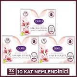 Duru Hydro Pure Sakuraçiçeği Şeffaf Cilt Bakım Sabunu 3x270 Gr Glütensiz Özellikli
