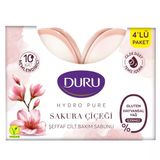 Duru Hydropure Sakura Bakım Sabunu 4 X 135 G