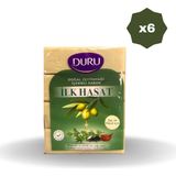 Duru İLK HASAT ZEYTİNYAĞLI KATI SABUN 4X150 GR - (6 ADET)