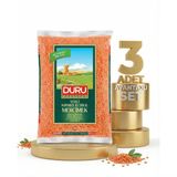 Duru Kırmızı Futbol Mercimek 3X1 Kg