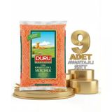 Duru Kırmızı Futbol Mercimek 9X1 Kg