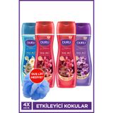 Duru Lux Perfumes Serisi Jasmin Amber+Orkide+Lotus Çiçeği 4x450 Ml