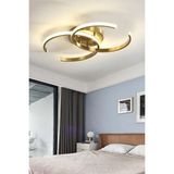 Duru Modern Tasarım Eskitme Renk Salon Mutfak Hol Beyaz LED 2 Li Avize - Metal