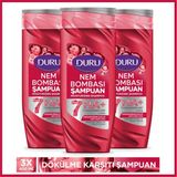 Duru Nem Bombası Dökülme Eğilimli Saçlar Için Dökülme Karşıtı Şampuan 3X400 ml