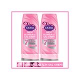 Duru Nem Bombası Tüm Saçlar Için Saç Kremi 2X385 ml