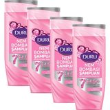 Duru Nem Bombası Tüm Saçlar İçin Şampuan 400 Ml X 4 Adet