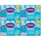 Duru Okyanus Tazeliği 16 Adet Duş Sabunu 4x600 gr Tüm Ciltler İçin Ferahlatıcı Koku