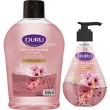 Duru Organik İçerikli 1.5 lt + 500 ml Kiraz Çiçeği Sıvı Sabun