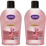 Duru Organik İçerikli Sıvı Sabun, Kiraz Çiçeği Kokulu, 1500 ml, 2'li Paket