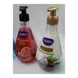 Duru ORGANİK ZEYTİNYAĞLI SIVI SABUN 2'Lİ SET /GÜL 500 ml + HİNDİSTAN CEVİZİ 500 ml