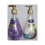 Duru ORGANİK ZEYTİNYAĞLI SIVI SABUN 2'Lİ SET /HİNDİSTAN CEVİZİ 500 ml + LAVANTA 500 ml