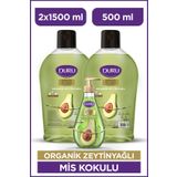 Duru Organik Zeytinyağlı Sıvı Sabun Avokado 1,5 1,5 500ml