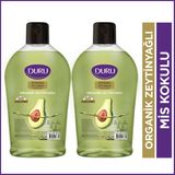 Duru Organik Zeytinyağlı Vegan Sıvı Sabun Avokado 2x1,5 Lt