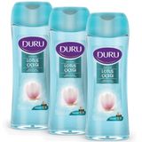 Duru Perfume Lotus Çiçeği 3x250 ml Duş Jeli