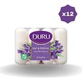 Duru Sabun Saf & Doğal Rahatla 4x70 gr - 12 Adet