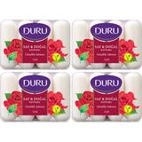 Duru Saf Doğal Kaynaklı Gül 16 Adet 4x280 gr Güzellik Sabunu
