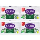 Duru Saf & Doğal Kaynaklı Klasik Beyaz Sabun 4x600 gr Vegan Özellikli Tüm Ciltler İçin